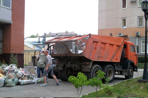 Вывоз мусора в Московском районе